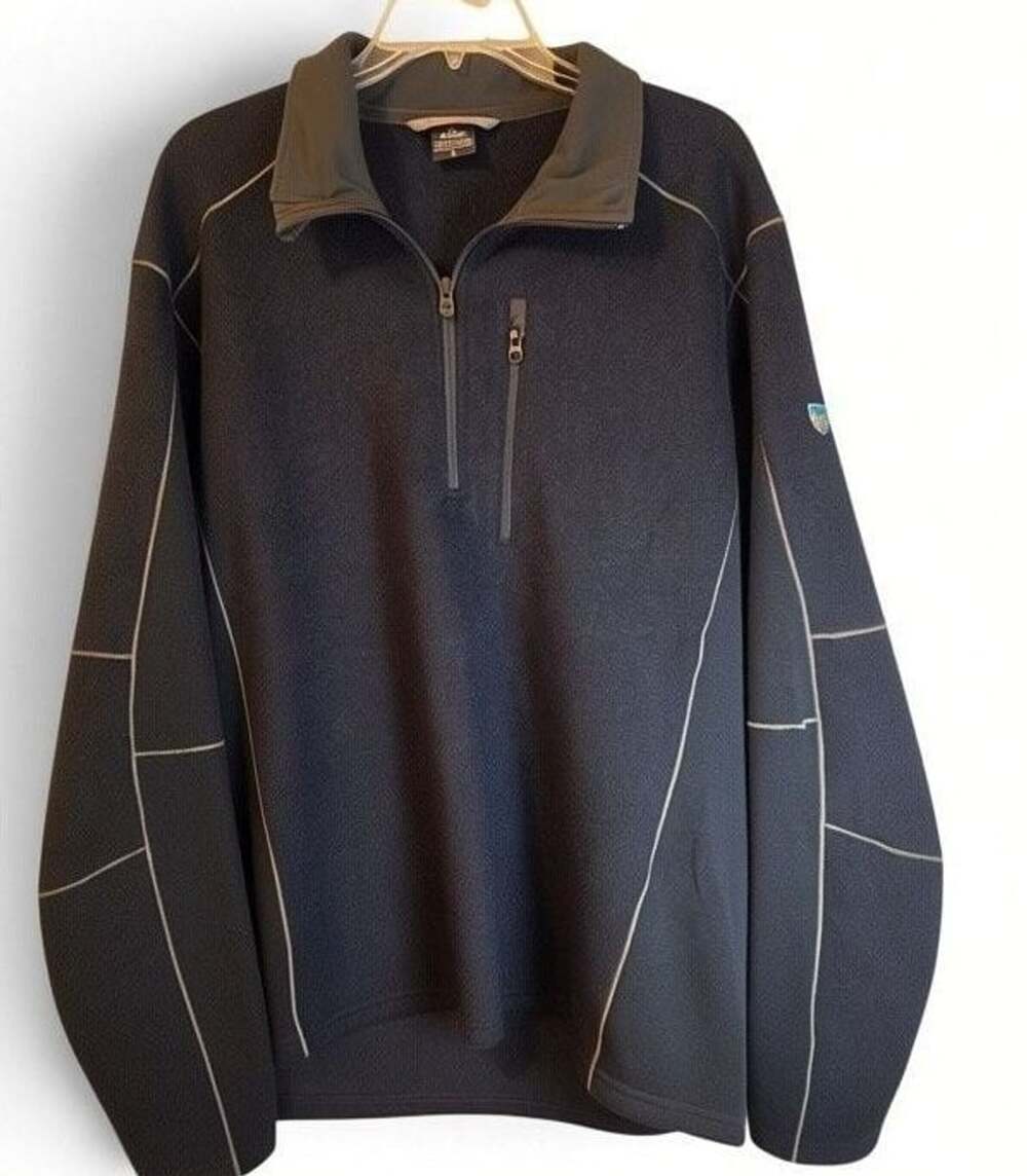 KUHL Interceptr Quarter-Zip Fleece Sweater - Men's XL